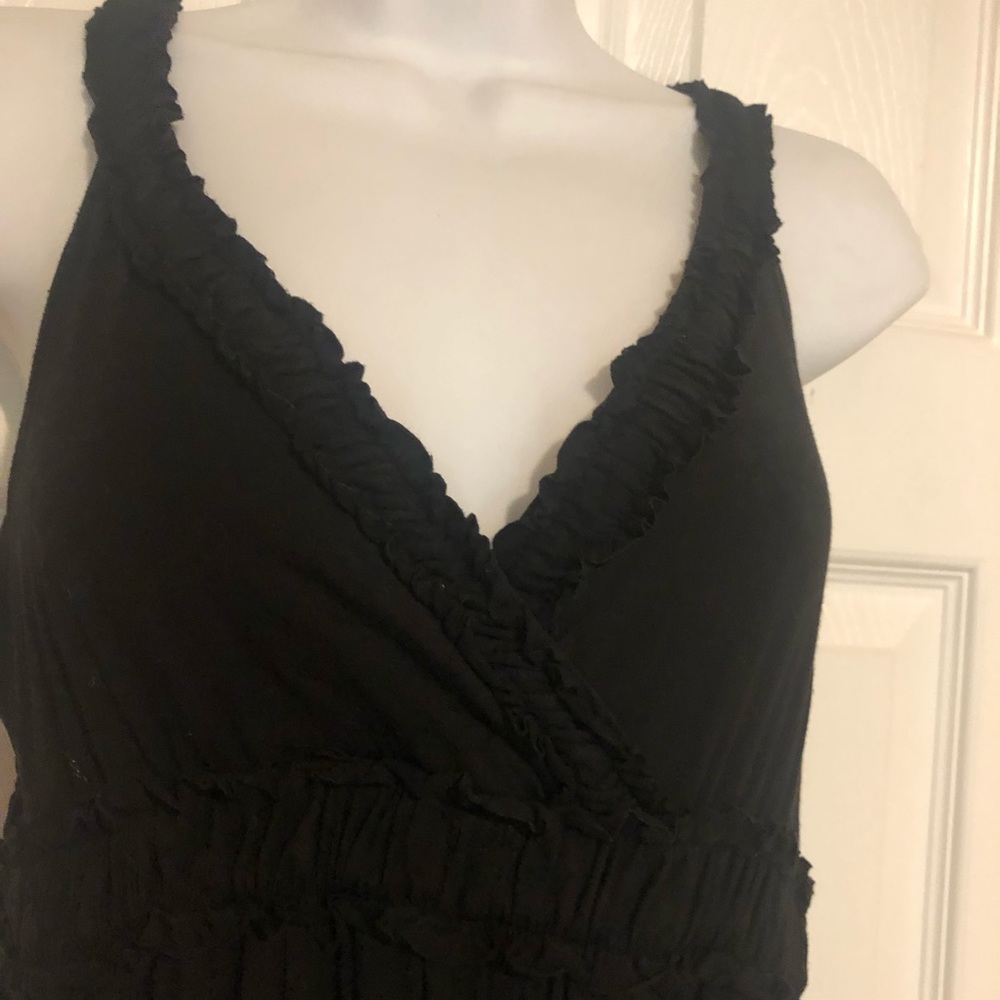 Black Boho Style Dress